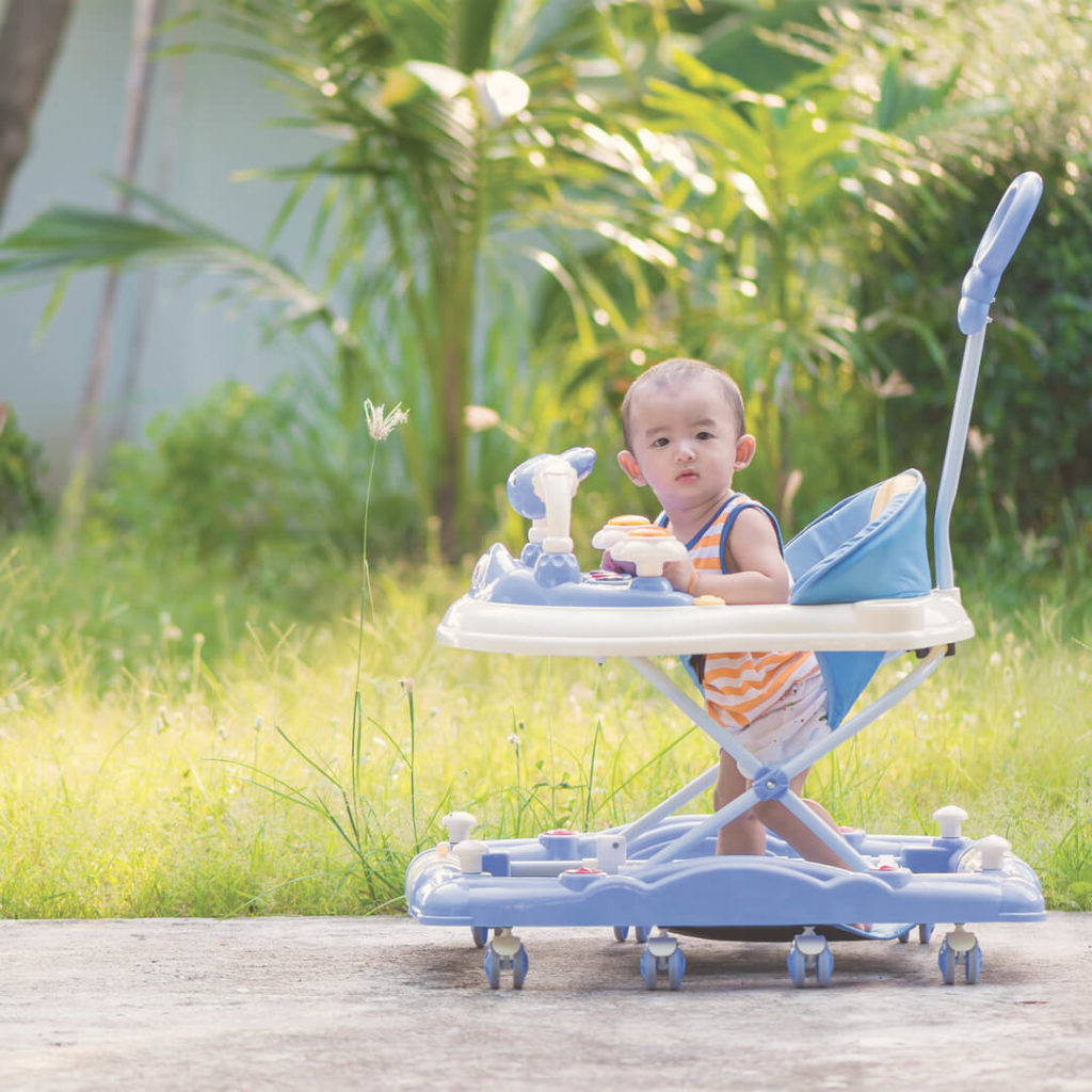 are baby walkers bad for development