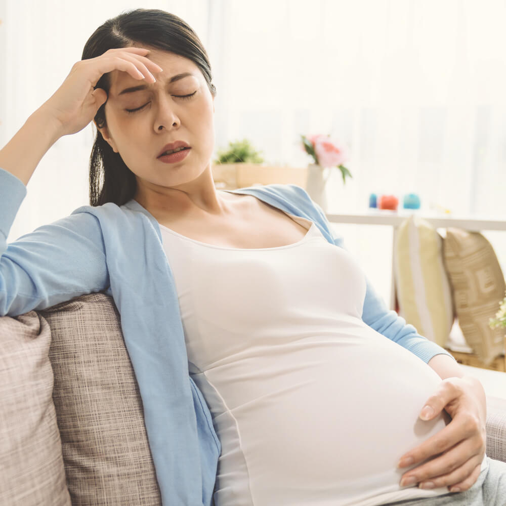 headache 3 days in a row pregnant