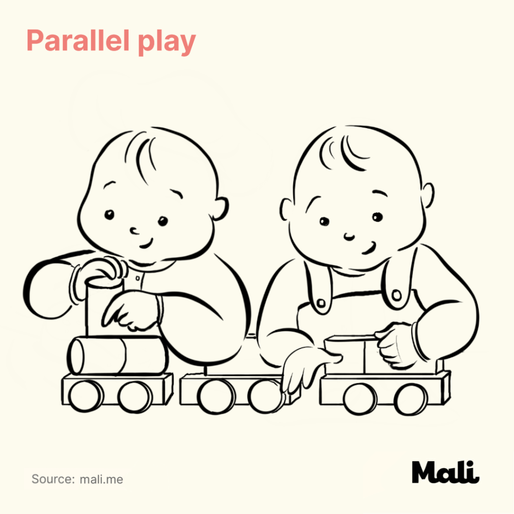 5 Critical stages of play early childhood parallel play by Mali