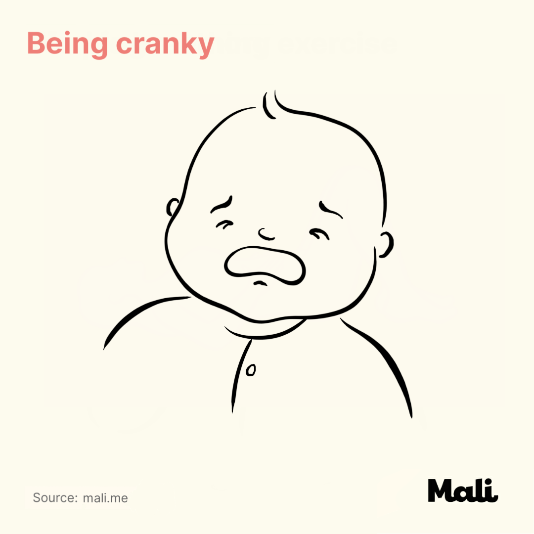 Being cranky_6 ways to determine whether your baby is sick or teething? by Mali