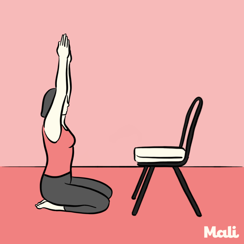 Minute yoga: simple pose to help you sleep