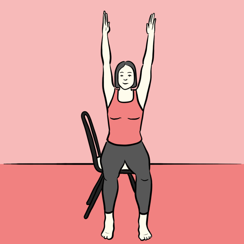 Yoga: Back pain (sitting)