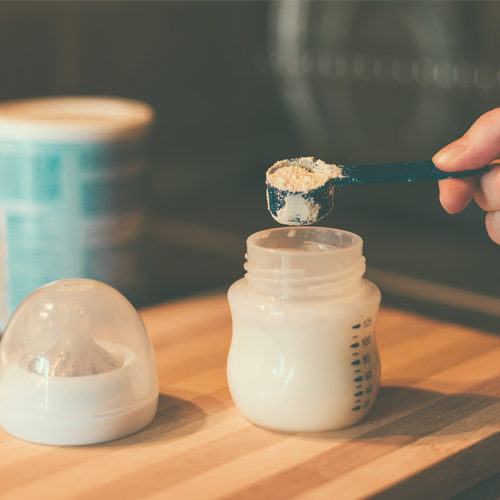 Types of infant formula