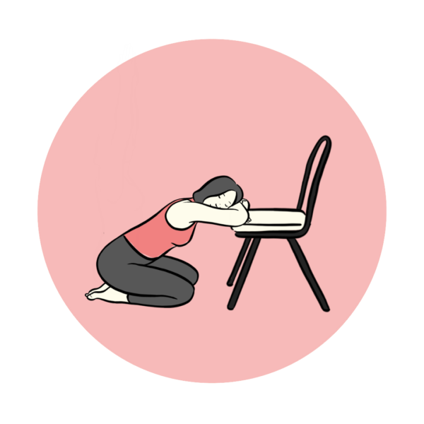 Minute yoga: simple pose to help you sleep
