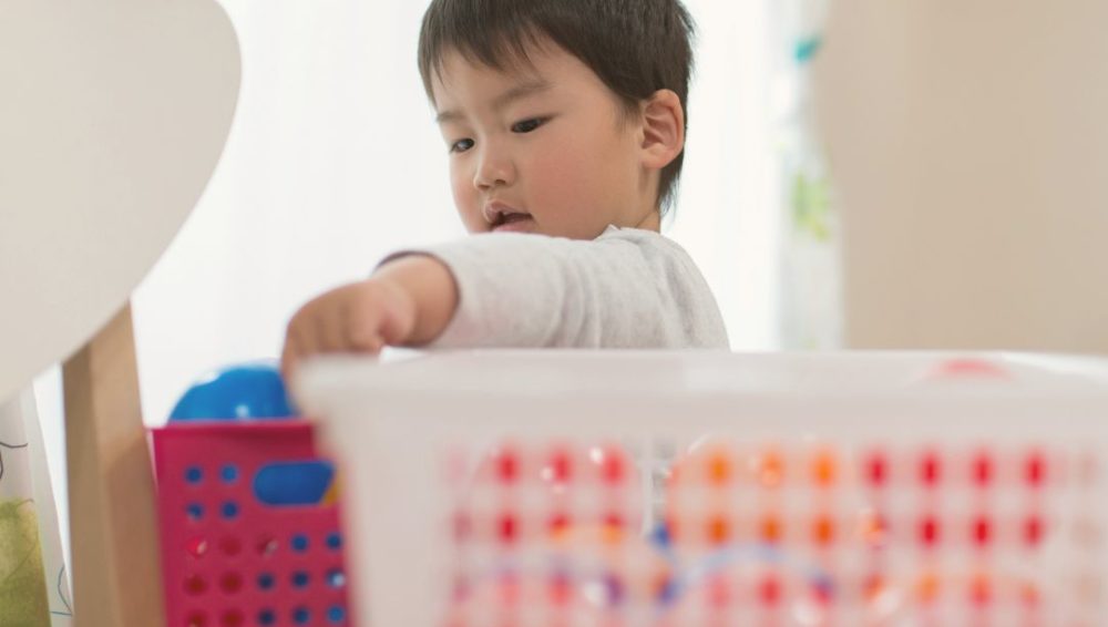 Learning through play month 21: chores
