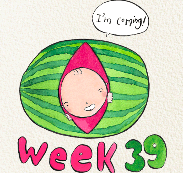 สัปดาห์ที่ 39 ของการตั้งครรภ์