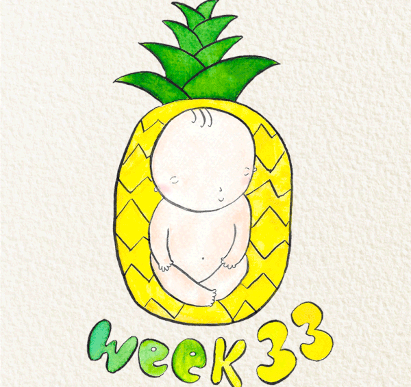 สัปดาห์ที่ 33 ของการตั้งครรภ์